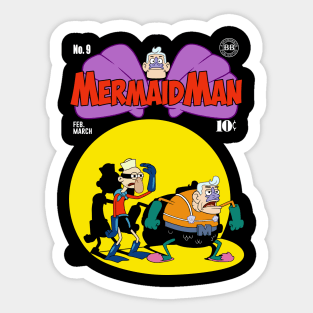 MermaidMan Sticker